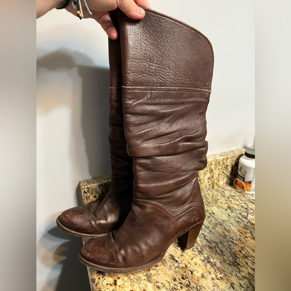 Frye Dorado slouchy knee high boots